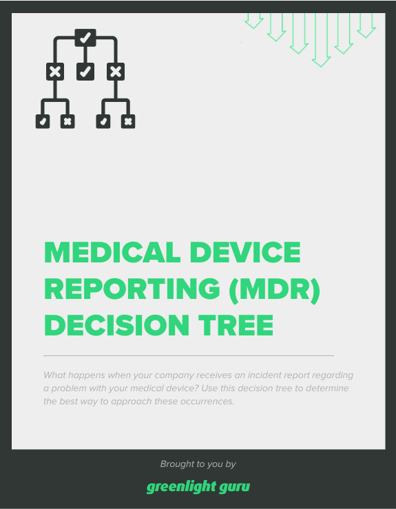 Medical Device Reporting (MDR) Decision Tree Free Download